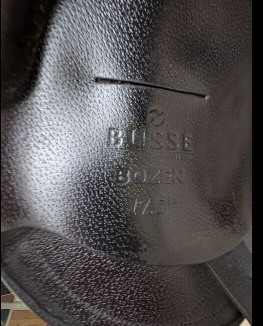 Busse Bozen 17.5 Dressursattel neuwertig, Busse Bozen, Melanie Knorr , Dressage Saddle, Nettersheim, Image 7