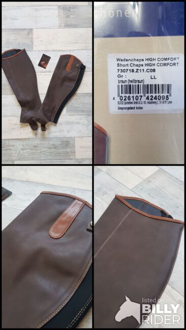 BUSSE Wadenchaps HIGH COMFORT *NEU* - UVP 77€, BUSSE HIGH COMFORT , Die Schatzkiste für Pferd & Reiter (Die Schatzkiste für Pferd & Reiter), Half Chaps, Neubrunn, Image 5