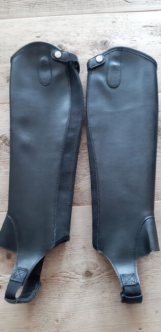 Busse Chaps Soft Leder, Kurzgröße L, Neu inkl. Verpackung, Busse Junior Soft, Bernadette , Half Chaps, Braunfels, Image 4