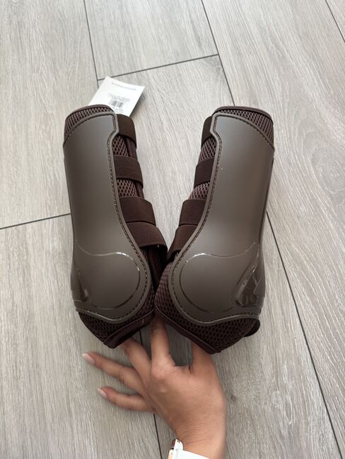 Busse Gamaschen DRESSAGE-PRO-MESH – NEU mit Etikett – Gr. L, Braun, Busse DRESSAGE-PRO-MESH, Bella, Tendon Boots, Berlin, Image 4