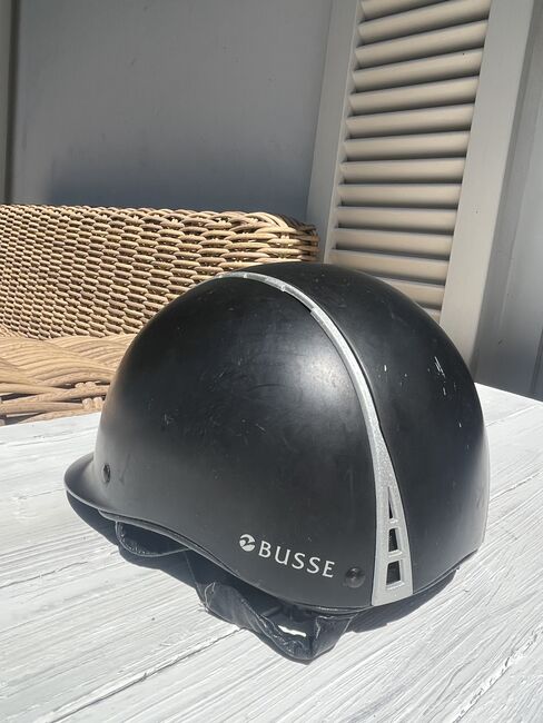 BUSSE Helm Colmar schwarz Größe S-M, Busse  Busse Colmar Helm , Frederikke Muehlbauer, Riding Helmets, München, Image 4