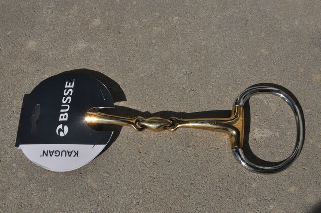 Busse Olivenkopfgebiss Kaugan 135mm/14mm doppelt gebrochen, Busse, Moni, Horse Bits, Attenkirchen