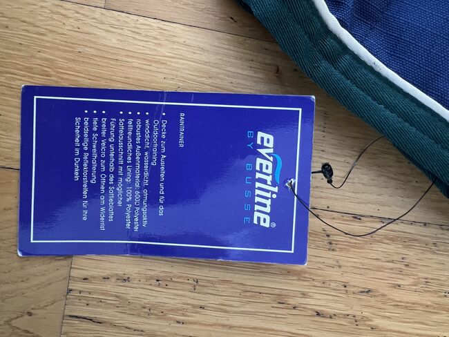 BUSSE AUSREITDECKE RAINTRAINER EVERLINE 125 cm, Busse Ausreitdecke Raintrainer, Birgit K., Derki dla konia, Bargfeld-Stegen, Image 5