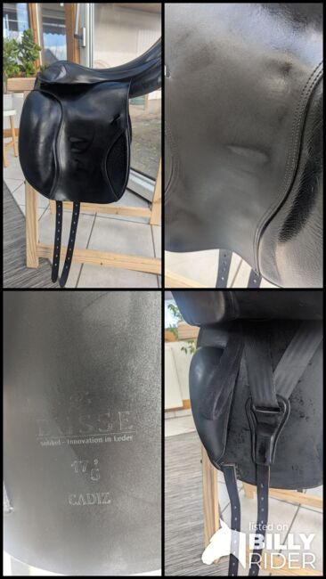 Busse Solibel Cadiz Dressursattel 17,5, Busse Solibel Cadiz, Constanze, Dressage Saddle, Leimen, Image 8