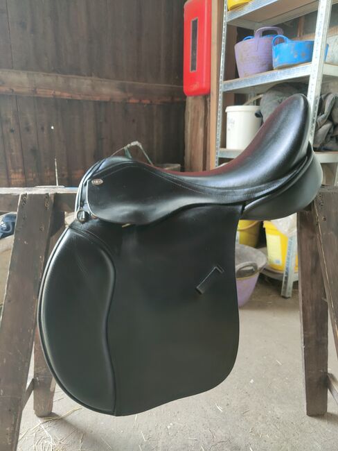 Vielseitigkeitsattel Busse Solibel Genf 17', Busse  Solibel Genf , Charlize , Siodła wszechstronne, Großlangheim, Image 4