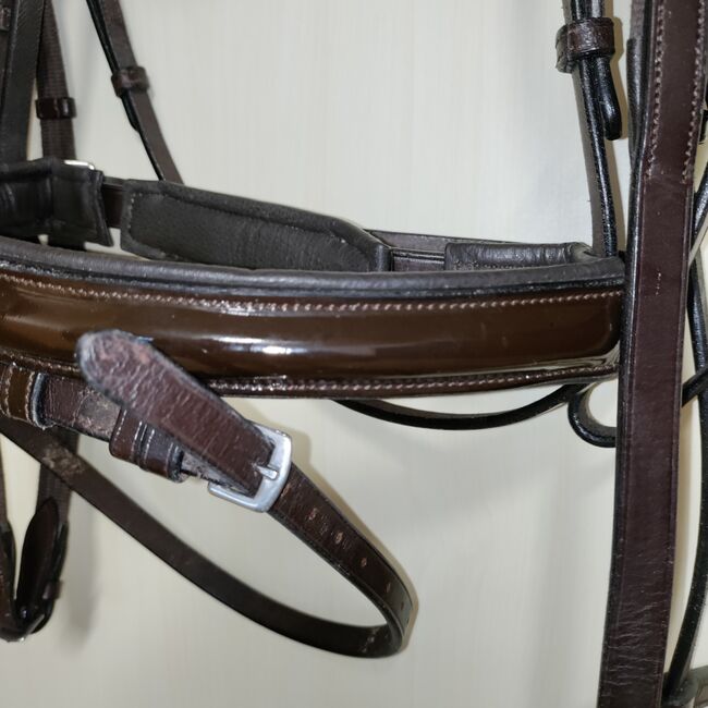 Busse Solibel Lack-Trense, braun, WB, Busse Busse Solibel Lack-Trense, braun, Warmblut, Paulina, Bridles & Headstalls, Thundorf in Unterfranken, Image 2