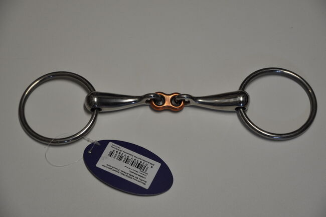 Busse Wassertrense EDELSTAHL, doppelt gebrochen 13,5cm, Busse, Moni, Gebisse, Attenkirchen