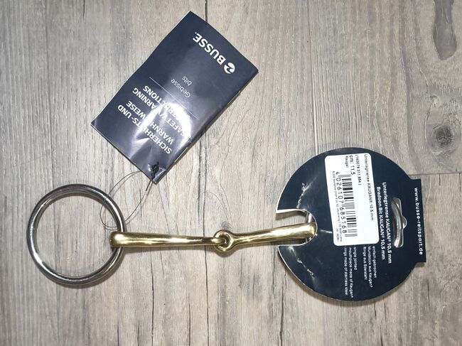 Busse Wassertrense Unterlegtrense Kaugan 11,5 cm breit NEU, Busse Busse Unterlegtrense Kaugan, Ute, Horse Bits, Zahna-Elster