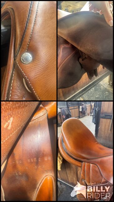 Butet 17,5 saddle, Butet, Britt Maria, Jumping Saddle, Antwerp, Image 13