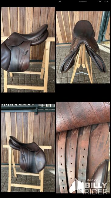 Butet Springsattel, Butet Flachsitzer, Julia , Jumping Saddle, Zülpich, Image 6