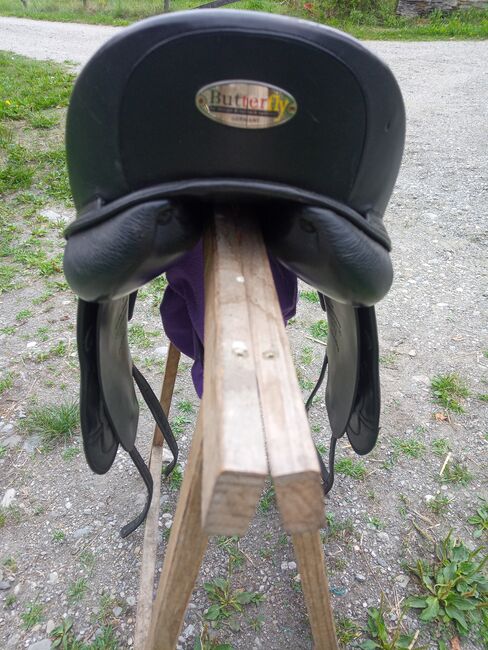 Butterfly Christine 18", Butterfly Christine, Sabine Poosch, Dressage Saddle, Moosburg, Image 2
