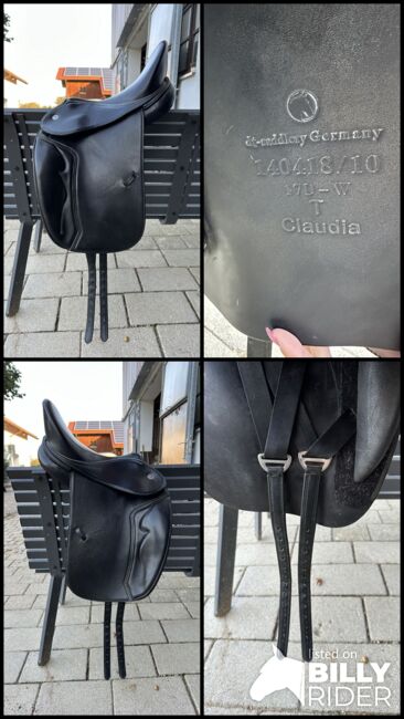 Butterfly Dressursattel Claudia 17 Zoll, Butterfly  Claudia, Vanessa Unterblümhuber, Dressage Saddle, Hebertsfelden, Image 7