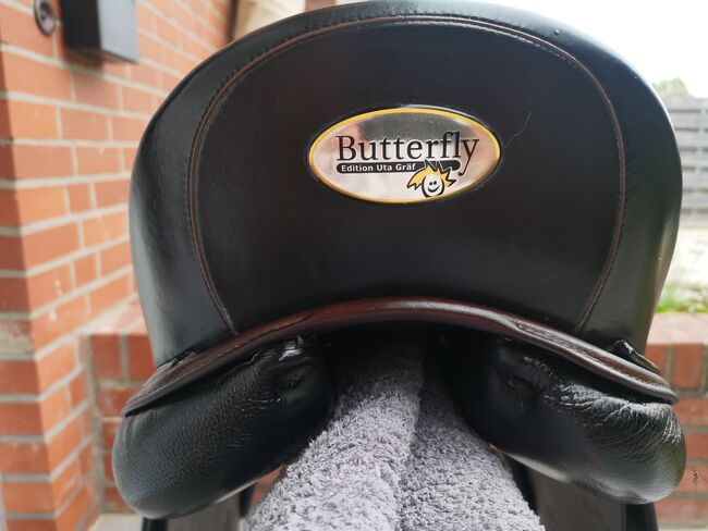 Butterfly Dressursattel Uta Gräf 18", Butterfly Dressursattel Uta Gräf, Claudia , Dressage Saddle, Reinfeld 