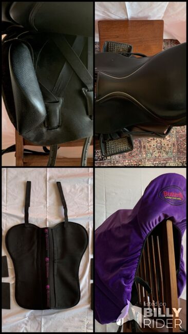 Butterfly Modell Claudia 18" schwarz, design & technik saddlery Butterfly Claudia, M. Deimling, All Purpose Saddle, Ludwigsburg, Image 10