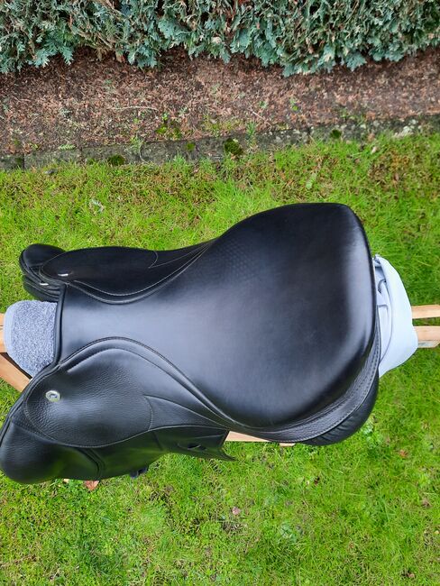 Butterfly Springsattel 18 Zoll, Butterfly Michael Putz, Janine Heyder, Jumping Saddle, Zeuthen, Image 8