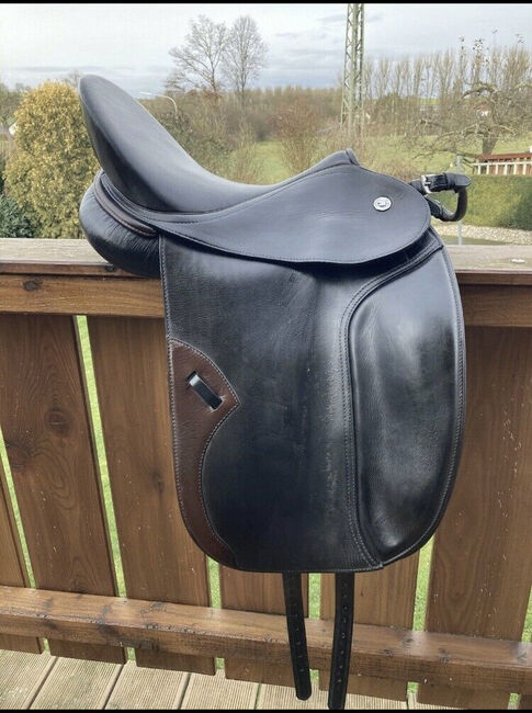 Butterfly Dreasursattel Uta Gräf mit Swarowski Steinen, Butterfly Dressursattel Uta Gräf, Nadine Sommer, Dressage Saddle, Warstein