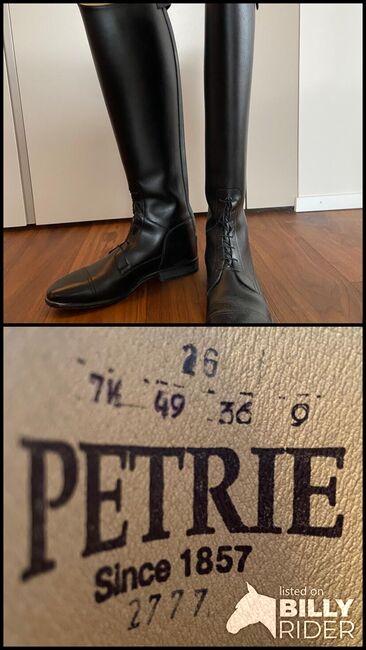 Petrie Reitstiefel, Gr. 40, Leder, Schwarz, Petrie, Giordani Blatter Daniela, Oficerki jeździeckie, Hedingen, Image 3