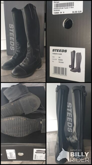 Reitstiefel Stress Gr. 34, Steeds Tender II Slim, Sarah S., Oficerki jeździeckie, Oerlenbach, Image 6