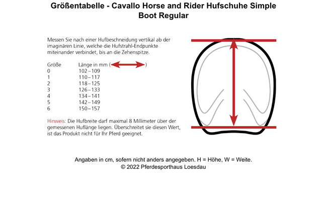 Cavallos Hufschuhe Größe 6, Cavallos , Elena , Buty dla konia, Feldkirch