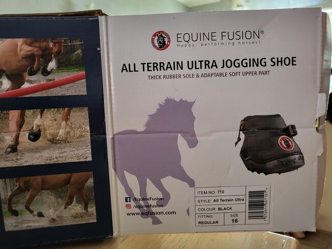 Equine Fusion Hufschuhe Gr.16, Equine Fusion  All Terrain Ultra Jogging Shoe, Anke , Buty dla konia, Essen, Image 5