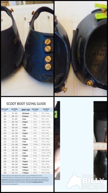 Hufschuhe / Scoot Boots Größe 7, PJ, Buty dla konia, Ochsenausen, Image 6