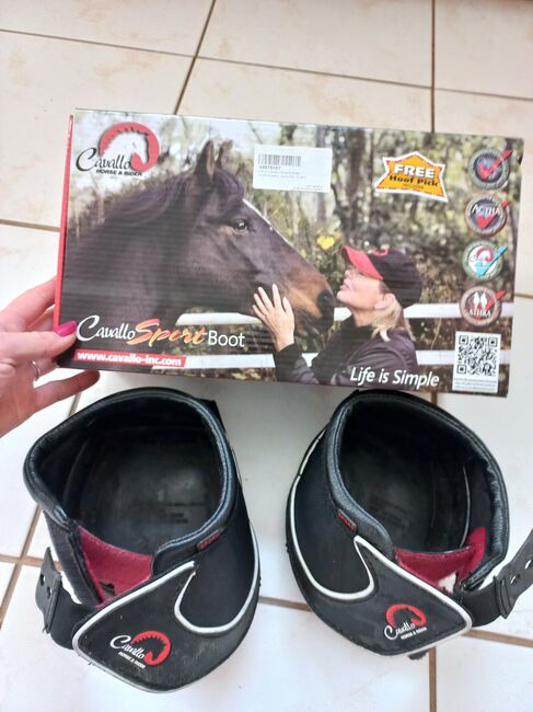 F.R.A. Cavallo Horse & Rider Hufschuhe Sport-Slim Schwarz in Größe 2., Cavallo F.R.A. cavallo Sport-Slim , Missy, Buty dla konia, Bamberg, Image 10