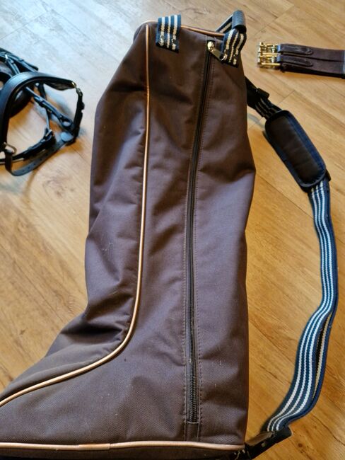 Reitstiefel braun 38 & Stiefeltasche von HV Polo, HV Polo  Reitstiefel , Jessi, Oficerki jeździeckie, Lübeck , Image 4