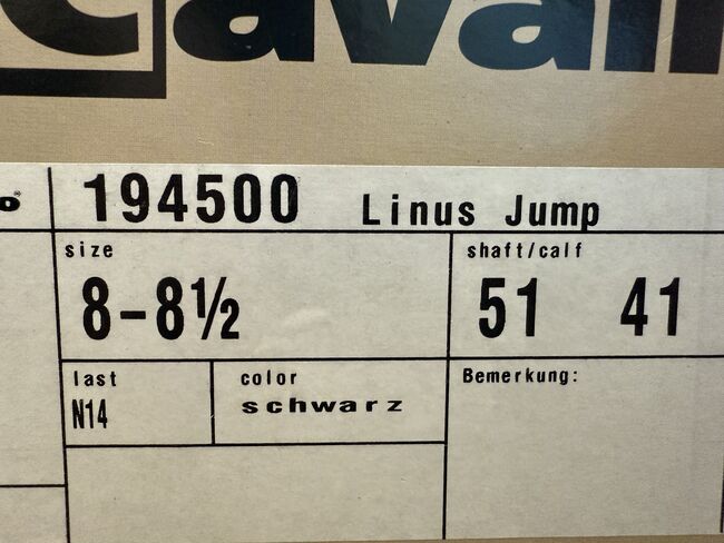 Cavallo Reitstiefel Neu & ungetragen mit kleinem Reparaturbedarf, Cavallo Linus Jump, Nina Heimberg , Oficerki jeździeckie, Wolfsburg , Image 6