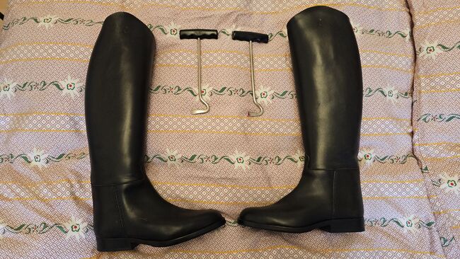 Reitstiefel schwarz gr.39, Sergio Grasso, Mara, Oficerki jeździeckie, Rotkreuz, Image 2