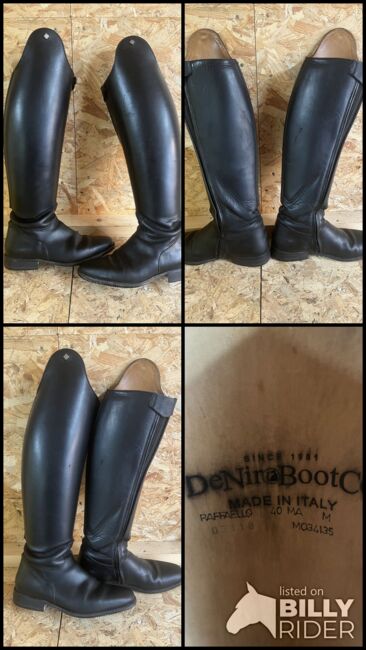 DeNiro Reitstiefel Dressur Gr. 40 MA/M, DeNiro, Franzi  Strohbach, Oficerki jeździeckie, Hemslingen , Image 5