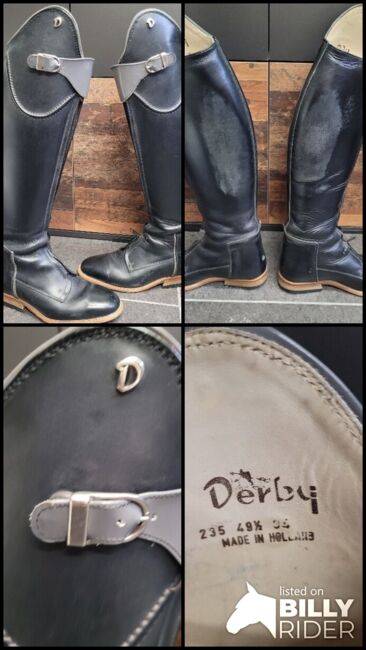 Reitstiefel Derby mir Reißverschluss Gr. 37, Derby, Mandy Uhland, Oficerki jeździeckie, Tübingen , Image 5