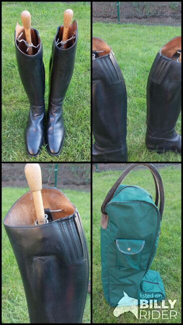 KÖNIGS Reitstiefel schwarz mit Stiefeltasche Größe 6,5, Königs, Nicole , Oficerki jeździeckie, Norderstedt, Image 10