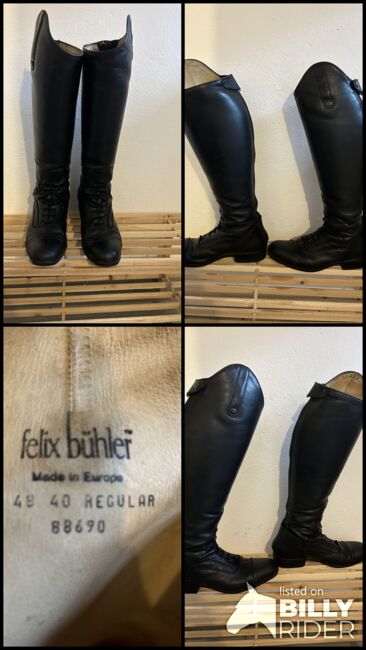 Reitstiefel Milano Felix Bühler Gr.42 Schaft Regular Schwarz, Felix Bühler  Milano, Andrea M., Oficerki jeździeckie, Höxter, Image 5