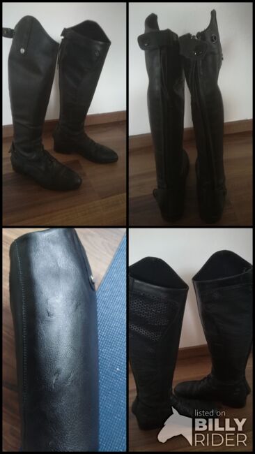 Reitstiefel, QHP Nina Grip, Patricia , Oficerki jeździeckie, Uder, Image 5