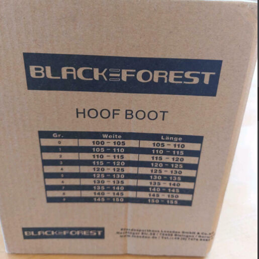 Hufschuhe Black Forest, Hoofboots Gr. 8, Black Forest , Mathilde U, Buty dla konia, Sarstedt, Image 4