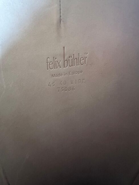 Felix Bühler Dressurstiefel,Größe 38 Höhe 45 Weite 40,Schwarz,neu, Felix Bühler, Laura , Oficerki jeździeckie, Image 4