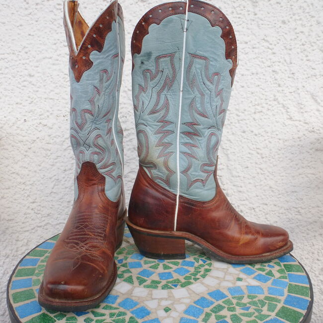 Westernboots von "BOULET"  Gr. 36/37, BOULET Westernboots Westernstiefel, E. Binder, Oficerki jeździeckie, Waldkirchen, Image 4