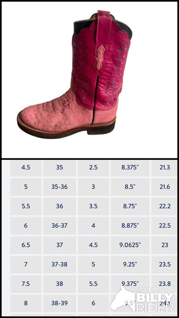 LUCCHESE Westernboots in pink, Glam Bridle, Oficerki jeździeckie, St.Gallen, Image 3