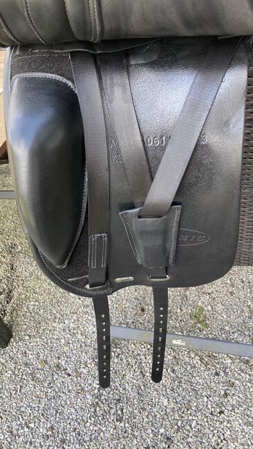 Bynamic Dressursattel AA schwarz, Bynamic AA, Alexandra, Dressage Saddle, Wuppertal, Image 2