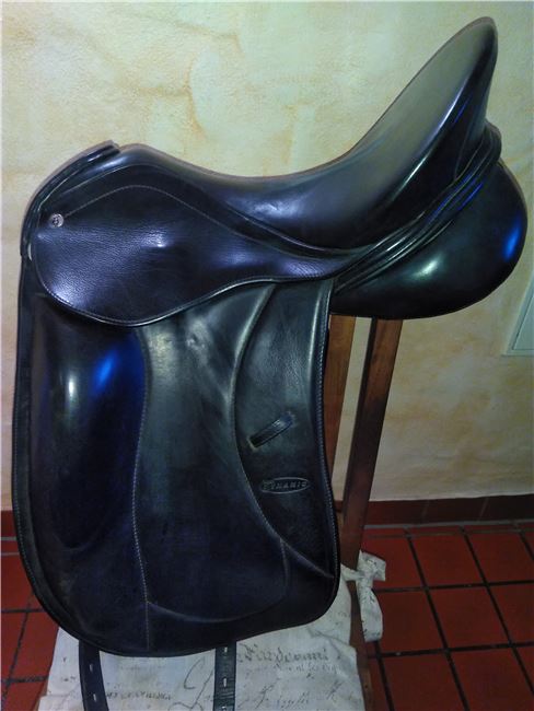 Bynamic Monoblatt Dressursattel schwarz 17,5 Zoll, Bynamic Mono , Vanessa , Dressage Saddle, Schermbeck