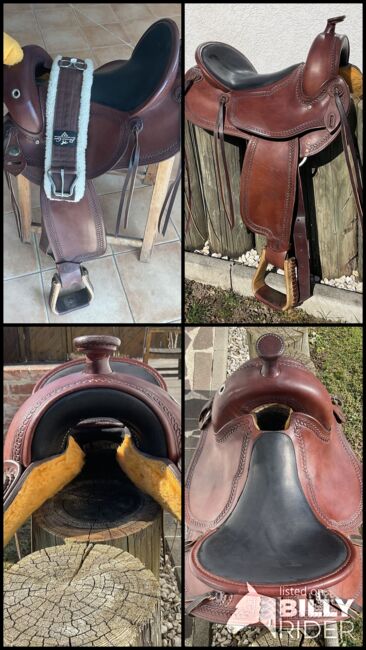 Tausch oder Verkauf. Neuwertiger Deuber Flex Fit Vario Old Style 1805, Deuber und Partner Flex Fit Vario Old Style 1805, Ines Miller, Western Saddle, Graben, Image 9