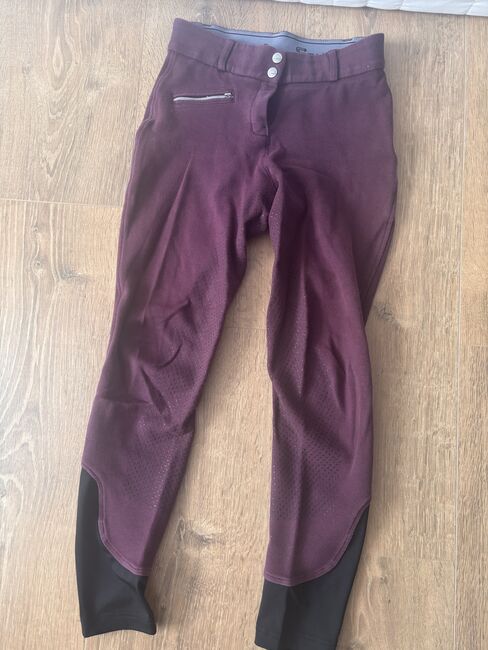 Reithose aubergine, Equilibre, Jennifer Kamphausen, Breeches & Jodhpurs, München
