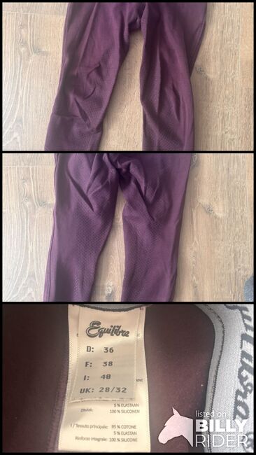 Reithose aubergine, Equilibre, Jennifer Kamphausen, Breeches & Jodhpurs, München, Image 4