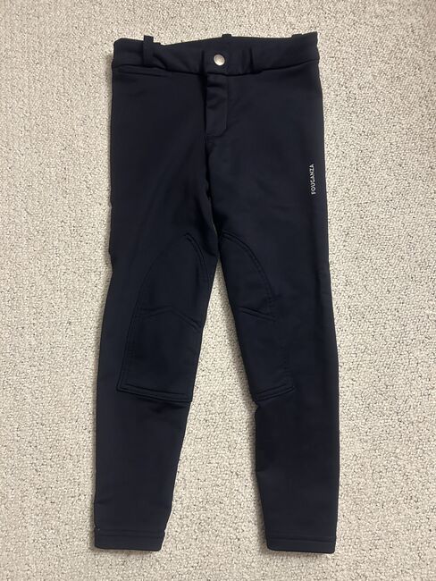 Winter Reithose, Fouganza  Winter-Reithose Kinder dunkelblau , FS, Children's Breeches & Jodhpurs, Hettstedt
