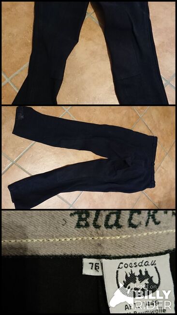 Vollbesatzreithose Black-Forest schwarz Größe 176, Sandra, Children's Breeches & Jodhpurs, Knittlingen, Image 4