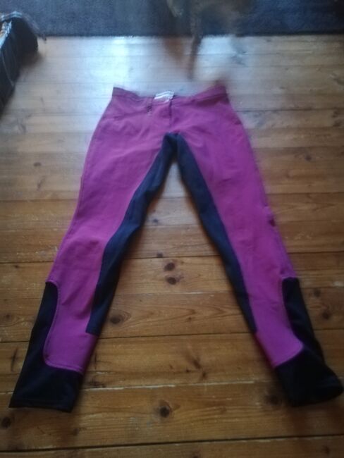 Vollbesatzreithose pink, ELT  Vollbesatzreithose, Viki, Breeches & Jodhpurs, Leipzig, Image 2