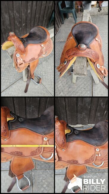 California Brand Westernsattel Typ Deuber SM Allrounder, Deuber 1030 Topline 2207 03 16, Silvia, Western Saddle, Emmering, Image 13