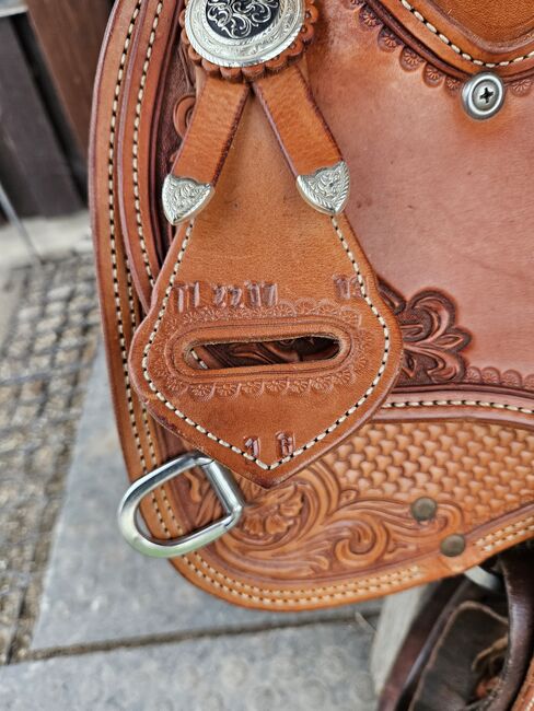 California Brand Westernsattel Typ Deuber SM Allrounder, Deuber 1030 Topline 2207 03 16, Silvia, Western Saddle, Emmering, Image 12