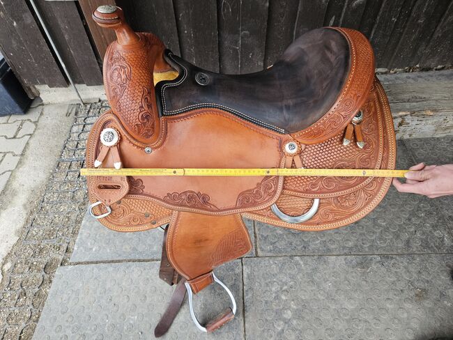 California Brand Westernsattel Typ Deuber SM Allrounder, Deuber 1030 Topline 2207 03 16, Silvia, Western Saddle, Emmering, Image 3