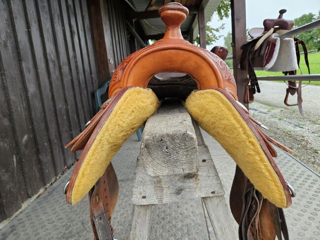 California Brand Westernsattel Typ Deuber SM Allrounder, Deuber 1030 Topline 2207 03 16, Silvia, Western Saddle, Emmering, Image 5